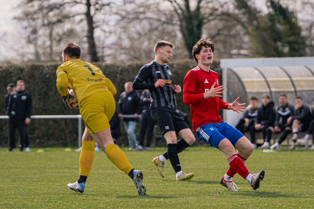 Fußball I Herren I Saison 2025-2026 I Landesliga Weser-Ems I 22. Spieltag I TV Dinklage - FC Schüttorf 09 I 15157 | jns.sportfotos - Realisiert mit Pictrs.com