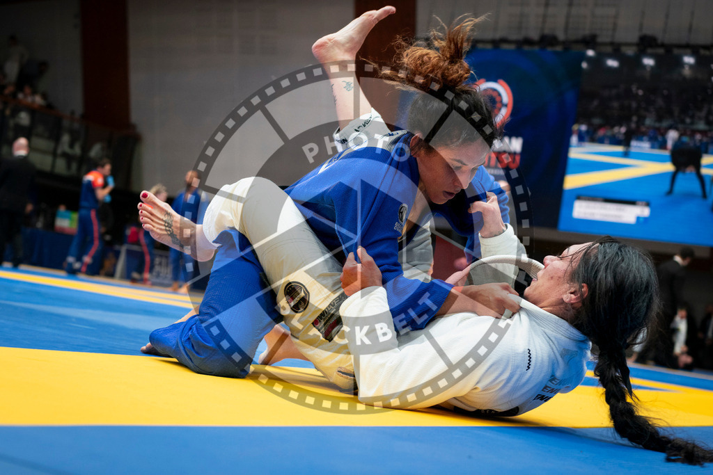 20240126PBB1918 | Fighters compete during the Brazilian Jiu-Jitsu European Championship of the IBJJF in Paris, France, on January 26, 2024.