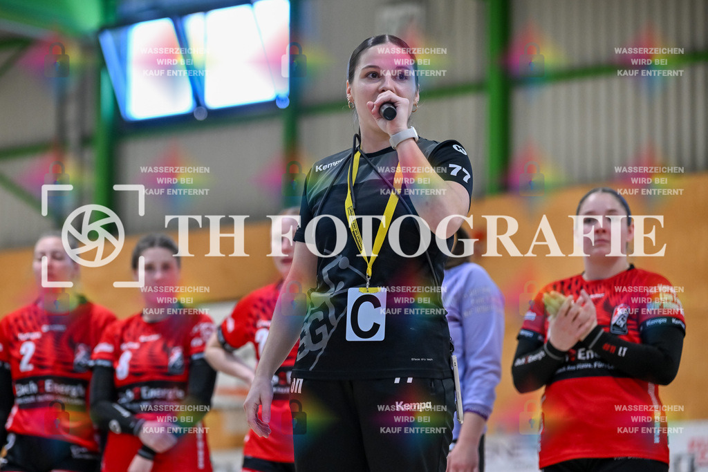 GER, SG Maulburg/Steinen - HB Kinzigtal, Frauen-Handball, Oberliga Suedbaden, 21. Spieltag, Saison 2024/2025, 06.04.2025 | Sharena Hasler (SG Maulburg/Steinen, #77)GER, SG Maulburg/Steinen - HB Kinzigtal, Frauen-Handball, Oberliga Suedbaden, 21. Spieltag, Saison 2024/2025, 06.04.2025Foto: TH Fotografie/Thomas Hess