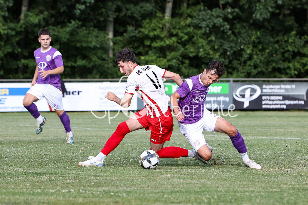TSV Mühlhausen - FC Affing | Foul vor Elfmeter / FCA #11 / TSV #4