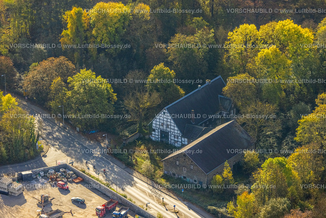 Hagen221015406 | Luftbild, Gut Niederste Hülsberg, Fachwerkhaus Weststraße, Vorhalle, Hagen, Ruhrgebiet, Nordrhein-Westfalen, Deutschland