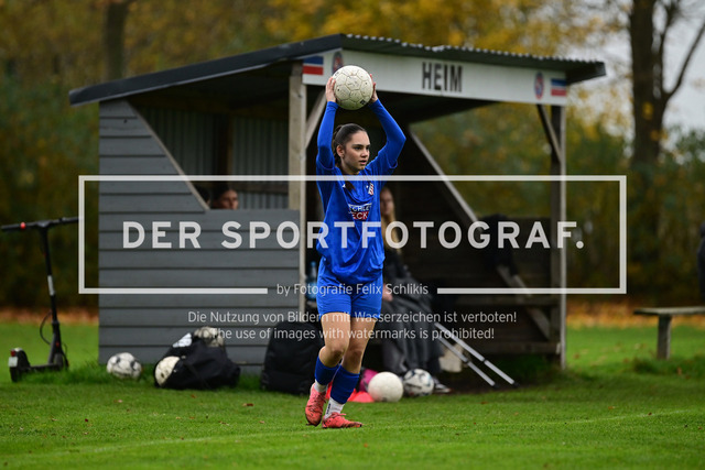 Fußball I Juniorinnen I Saison 2025-2026 I Niedersachsenpokal I Viertelfinale I JFV A-O-B-H-H - FC Rosengarten I 32355 | Der Sportfotograf. - Realisiert mit Pictrs.com