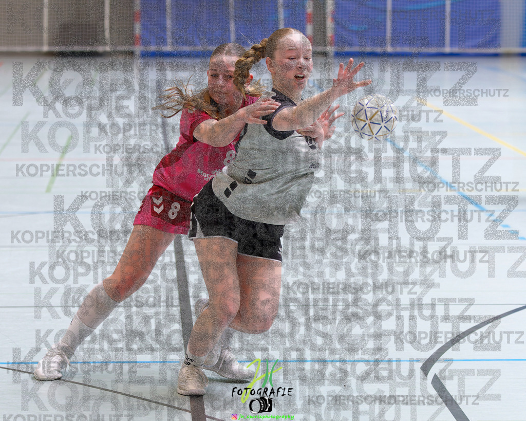 Hessenmeisterschaft wJC - Spiel um Platz 3; TuS Kriftel - SG Schenklengsfeld | Hessenmeisterschaft wJC - Spiel um Platz 3; TuS Kriftel - SG Schenklengsfeld am 22.03.2025 in Biedenkopf (Sporthalle Lahntalschule)Photo © 2025 - Jörg Heinrich - Realisiert mit Pictrs.com