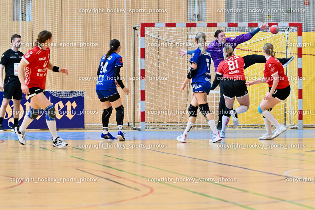 SC Ferlach vs. WAT Atzgersdorf | #44 KOLUNDZIC Tina WAT Atzgersdorf, #24 Brezenci Lara SC Ferlach Damen, #6 KAVALAR Anna-Maria SC Ferlach Damen, #44 ROGANOVIC Andjela SC Ferlach Damen, #81 BOHNEN Alina WAT Atzgersdorf, #10 TESCHE Luca WAT Atzgersdorf, SC Ferlach vs. WAT Atzgersdorf, SC Ferlach vs. WAT Atzgersdorf am 12.05.2024 in Ferlach (Ballspielhalle Ferlach), Austria, (Photo by Bernd Stefan)