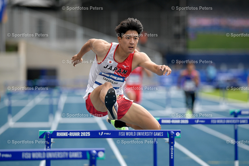 _KP13296_1 | 21.07.2025, xkaix, Leichtathletik, FISU World University Games 2025 v.l. Ryosuke Takahashi (Japan) - Realisiert mit Pictrs.com