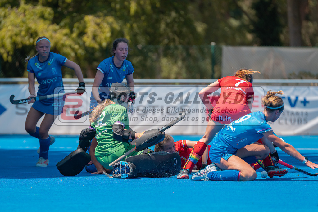 HK_20230708_109837 | Euro Hockey WU18 Belgium - Scotland Championship Girls &amp; Boys am 8.7.2023 CHTC , Krefeld ,