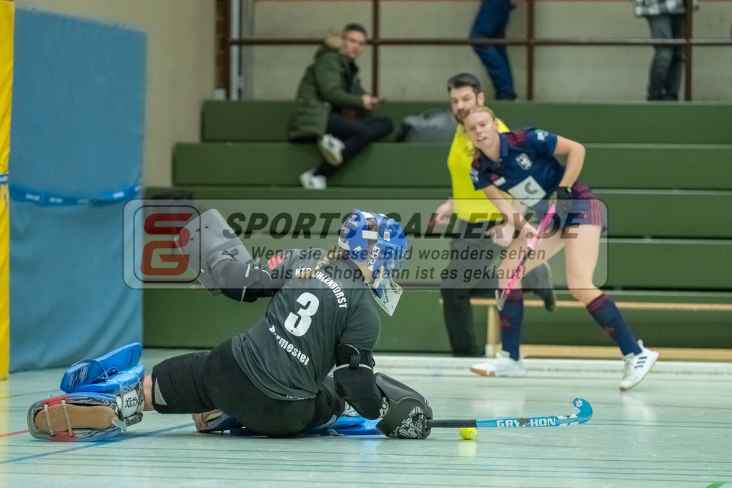 HK_20240106_107833 | 1. Bundesliga Damen Uhlenhorst Mülheim - Düsseldorfer HC  am 6.1.2024 Sporthalle Lehnerstraße, Mülheim a.d. Ruhr ,