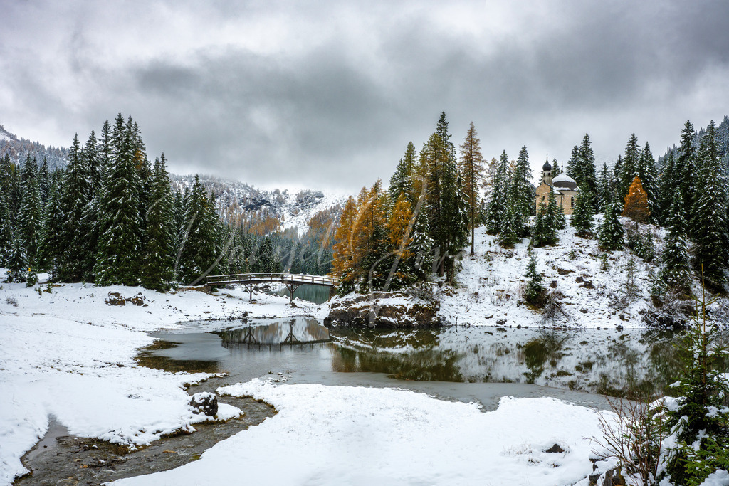 Obernberger See | Herbst trifft Winter am Obernberger See