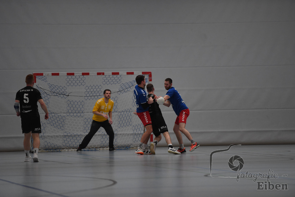 VFL Rastede-Elsflether TB 2 | VFL Rastede (blau)-Elsflether TB 2 (schwarz) am 06.04.2024 in Rastede (Sporthalle Feldbreite), Deutschland, Photo: Philip Eiben 2024 - Realisiert mit Pictrs.com