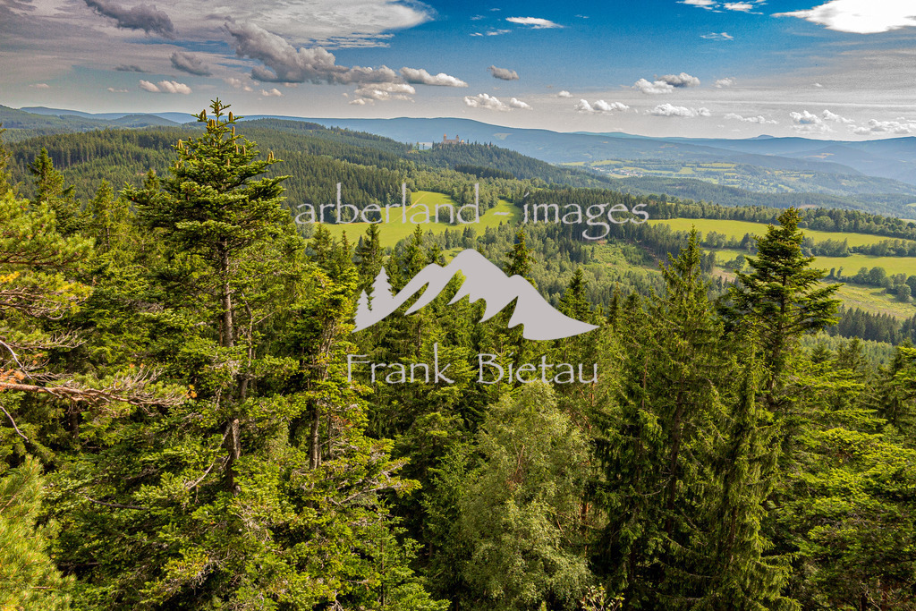IMG_7391-Pano | weiter Blick über die sanften Böhmerwaldberge