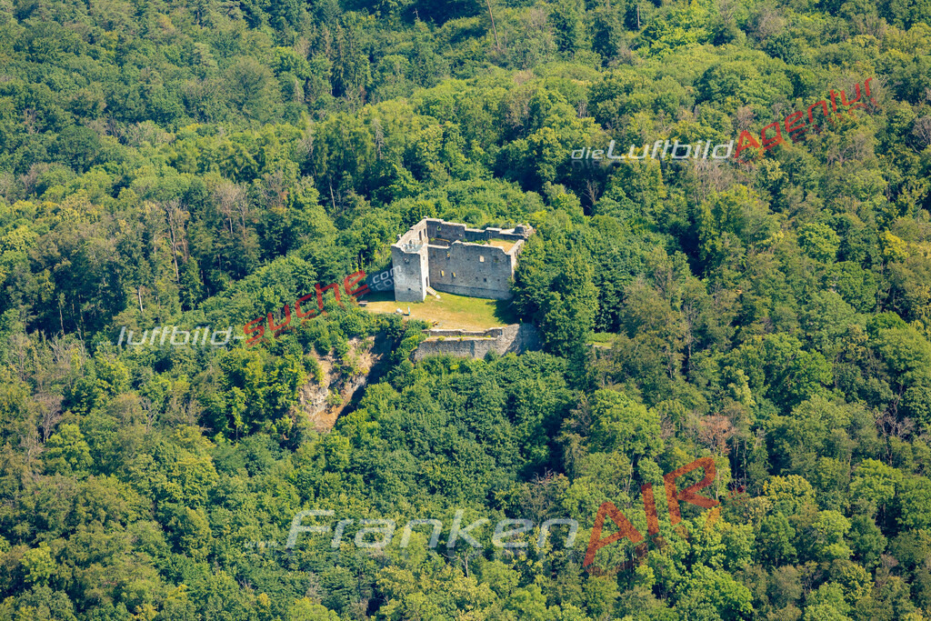 burgruine-bramberg-burgpreppach-luftaufnahme-1467-2023 | Das Luftbild zeigt : Burgruine Bramberg Burgpreppach - Die Luftaufnahme wurde 2023 vom UL-Flugzeug aus erstellt ( keine Drohne ) - 
Hochauflösende Luftaufnahme - Für grossformatige Ausdrucke geeignet. Die Geschenkidee !
Mit Lizenz und Bildrechte bestellbar