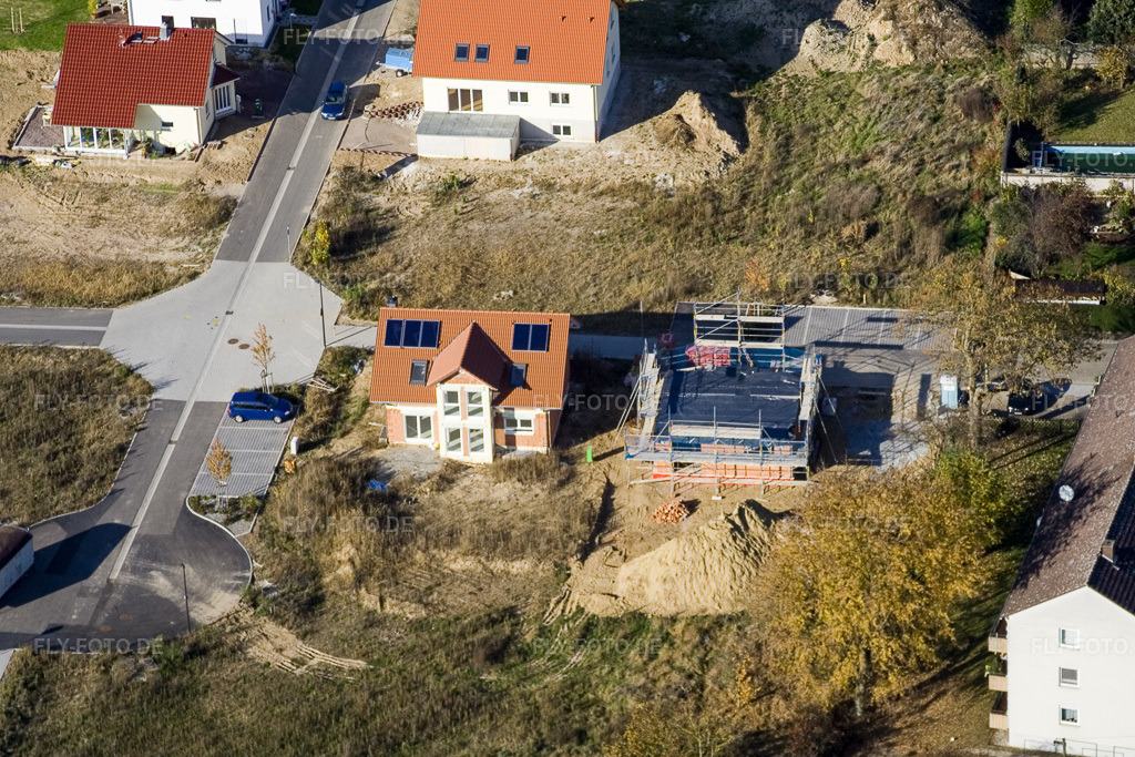 Luftbild: Am Höhenweg in Kandel im Bundesland Rheinland-Pfalz in Deutschland. Foto: IMG_8788.jpg vom 05.11.2007 durch Werner Riehm/FLY-FOTO.de
