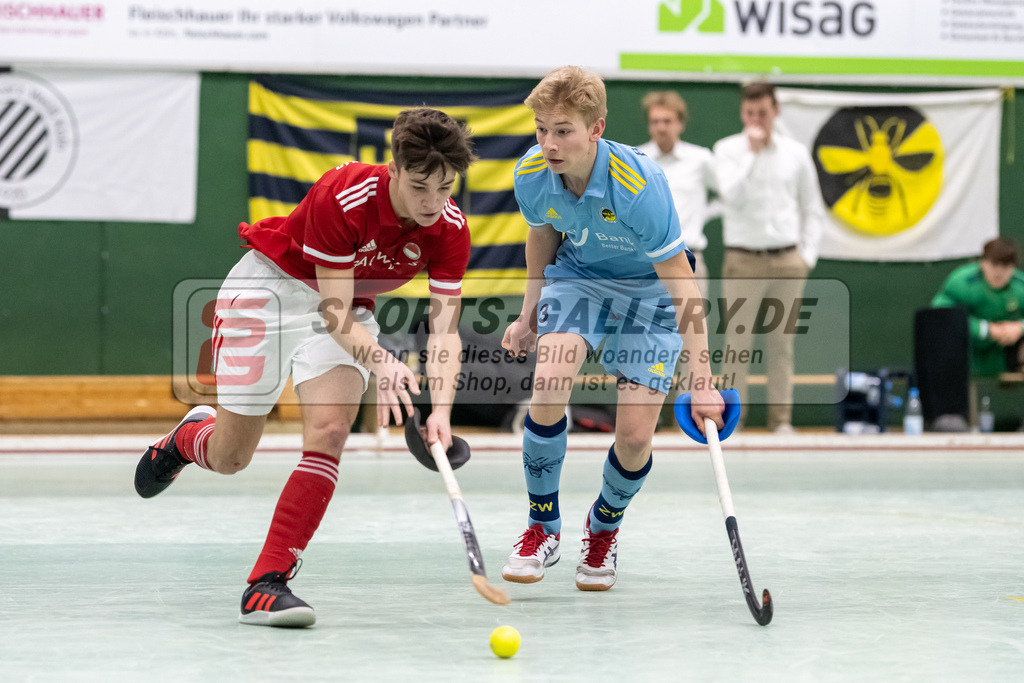 SFE_20230305_0101 | Deutsche Meisterschaft Männliche U16 Halle 2023 am 05.03.2023 in Köln (KTHC Stadion Rot-Weiss Köln Tennis and Hockey Club), Photo: Stephan Fehrmann 2022 (Sports-Gallery)