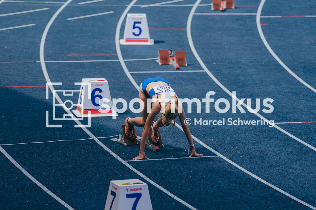 Deutsche Meisterschaften U20 / U16 2026 | Lynn Pöppelmann, TuS Köln rrh., 1047, 400 Meter Hürden, Finale, Deutsche Meisterschaften der U20 &amp; U16 2026, Lohrheidestadion Bochum-Wattenscheid, 12.07.2026. Foto: Marcel Schwering / sportimfokus - Realisiert mit Pictrs.com