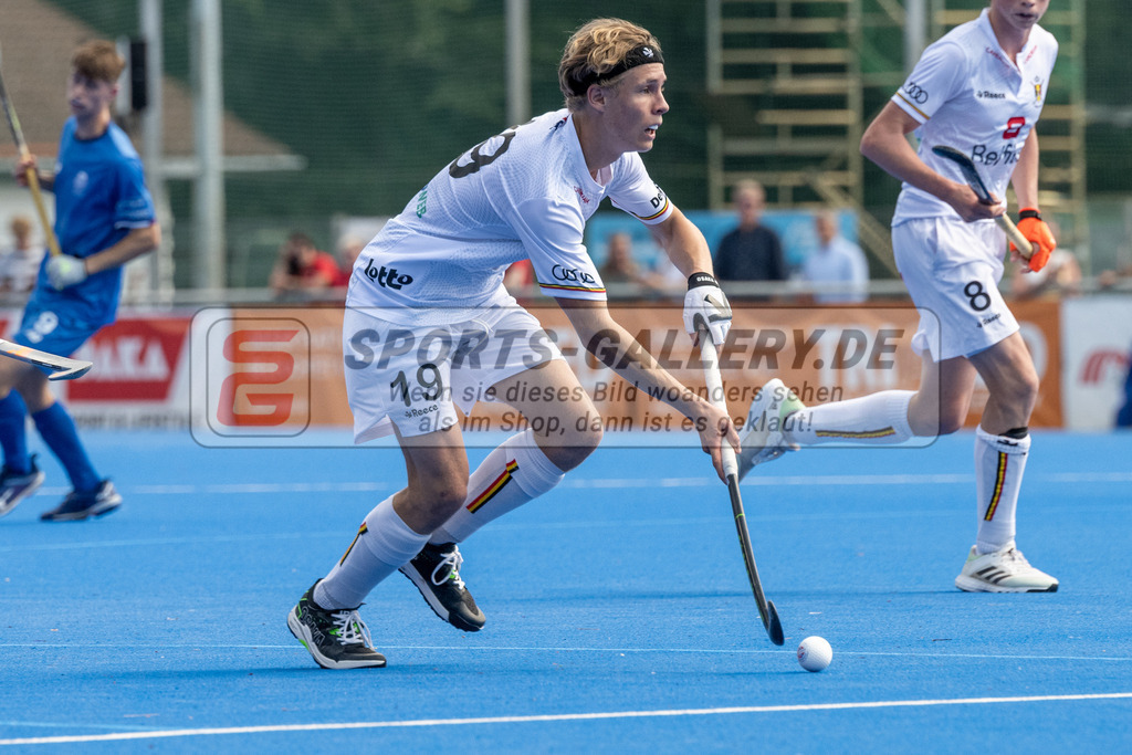 SFE_20230708_0115 | EuroHockey EM U18 Boys Belgium vs Scotland am 08.07.2023 in Krefeld (Gerd-Wellen-Hockeyanlage), Photo: Stephan Fehrmann 2023 (Sports-Gallery)