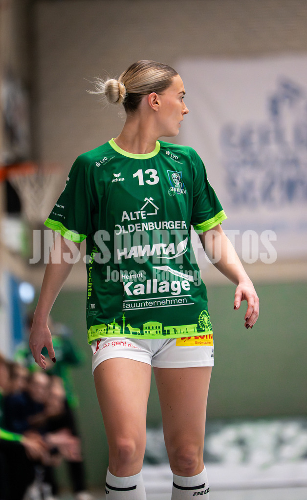Handball I Frauen I Saison 2025-2026 I 3. Liga Staffel Nord I 13. Spieltag I SC SFN Vechta -Buxtehuder SV II-19 | Nele Wessels (13, SC SFN Vechta) - Realisiert mit Pictrs.com