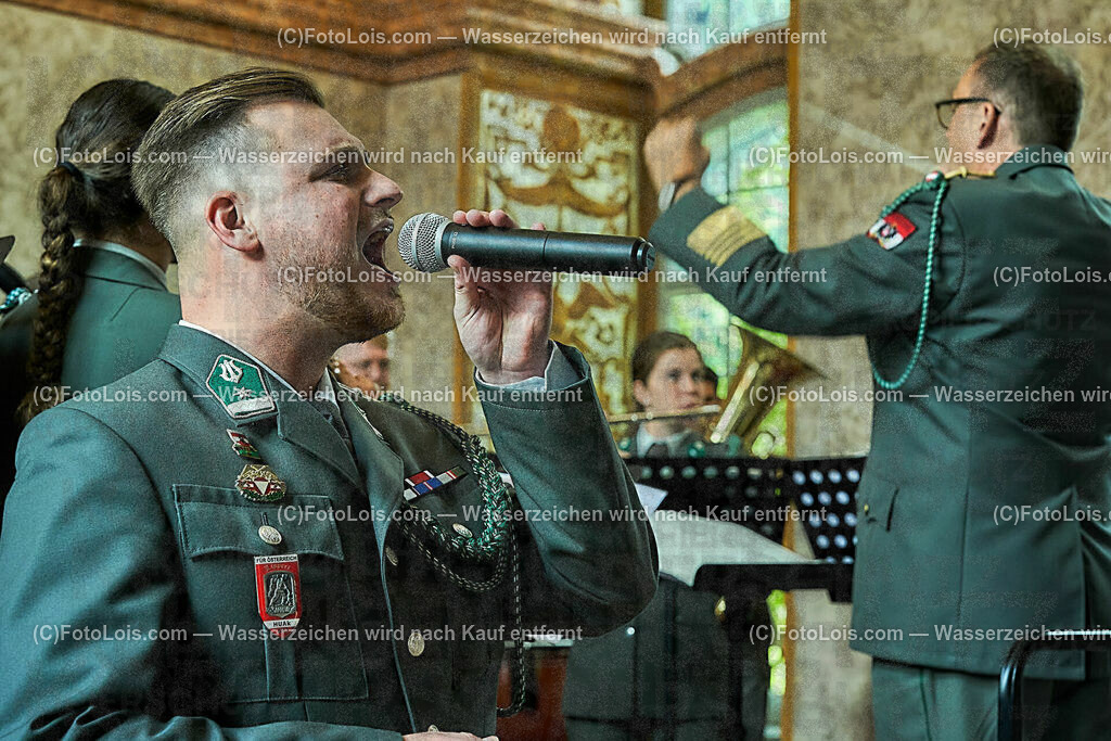 ALS1611_XXXIX-Chopin-Festival_Ausklang_Militaermusikkapelle NOe | (C)FotoLois.com, Alois Spandl, XXXIX. internationales CHOPIN-Festival in der Kartause Gaming, AUSKLANG in der Barockbibliothek mit der Militärmusik Niederösterreich unter der Leitung von Militärkapellmeister Oberst Adolf Obendrauf, So 6. August 2023.