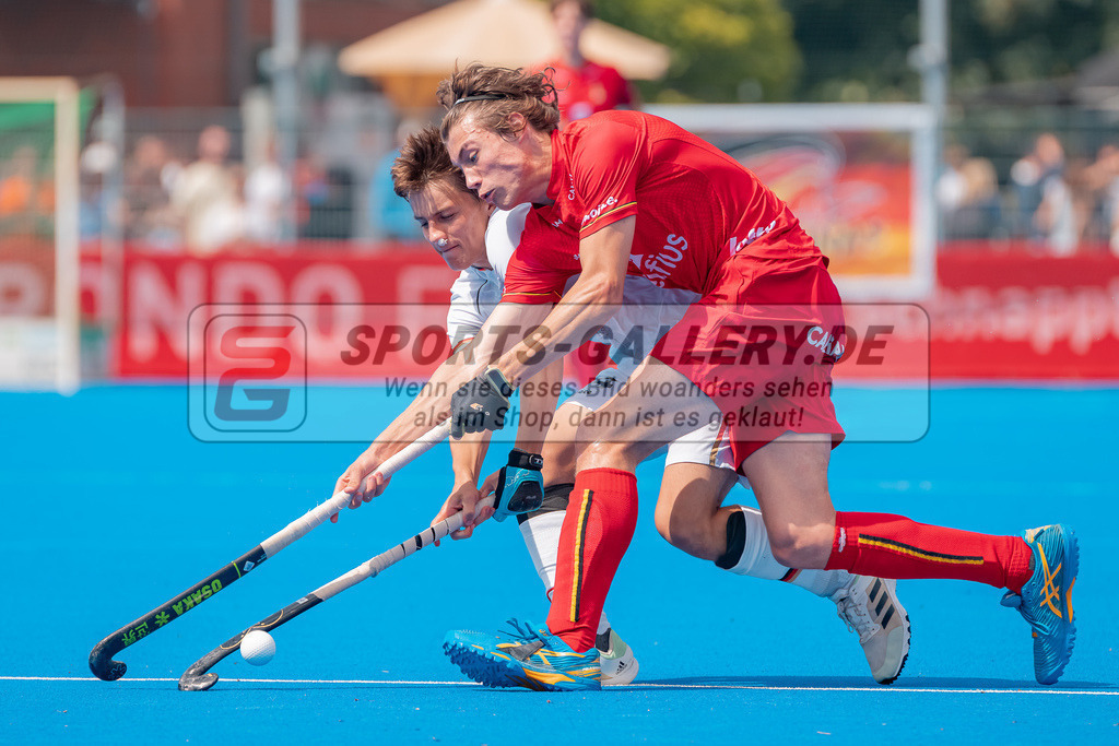 HK_20230716_102899 | Euro Hockey MU18 Boys Finale Belgium vs Germany Championship Girls &amp; Boys am 16.7.2023 CHTC , Krefeld ,