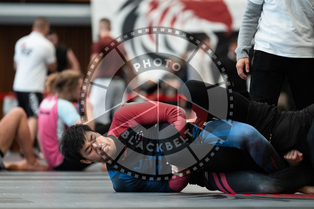 20251129PBB8418 | Fighters compete during the luta livre competition ILLCS XI winter edition on November 29, 2025 in Hannover, Germany.