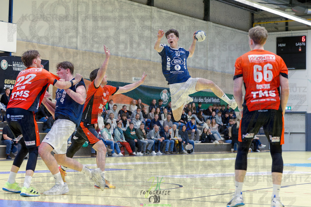 Jugendbundesliga A-Jugend; HSG Dutenhofen/Münchh. - HSG Rodgau Nieder-Roden | Jugendbundesliga A-Jugend; HSG Dutenhofen/Münchh. - HSG Rodgau Nieder-Roden am 07.12.2024 in Dutenhofen (Sporthalle Dutenhofen)Photo © 2024 - Jörg Heinrich - Realisiert mit Pictrs.com