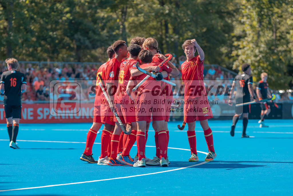 HK_20230711_101275 | Euro Hockey MU18 Spain vs Netherlands Championship Girls &amp; Boys am 11.7.2023 CHTC , Krefeld ,