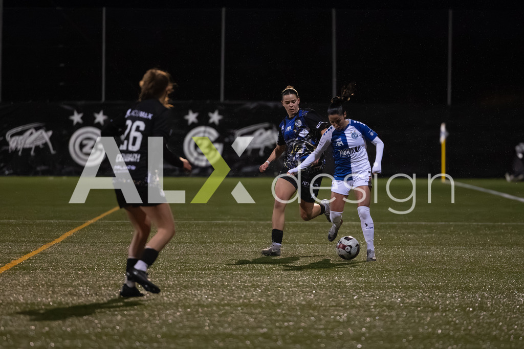 Fußball I Frauen I Saison 2025-2026 I AXA Women's Super League | Women I 14. Spieltag I Grasshoppers Club Zürich - FC Luzern I 14.02.2026 | 7 Qëndresa Krasniqi (AL) (GC Zürich) – Mittelfeld - Realisiert mit Pictrs.com