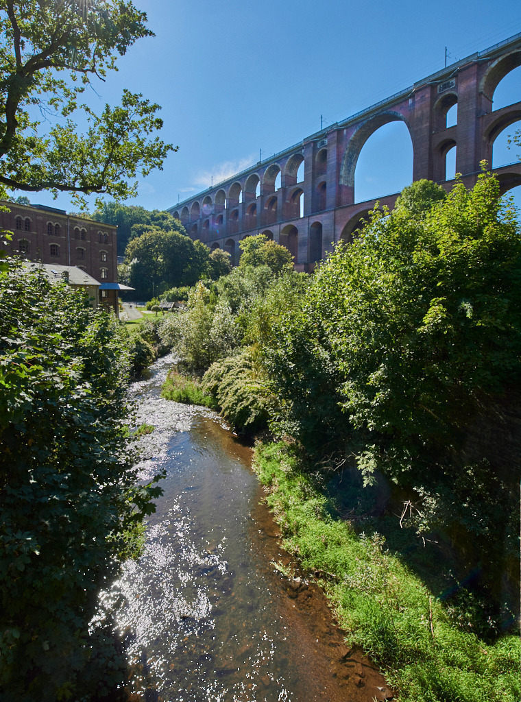 Die Göltzschtalbrücke von Osten aus gesehen 03 | Bedeutsame Landschaften Deutschlands - Realisiert mit Pictrs.com