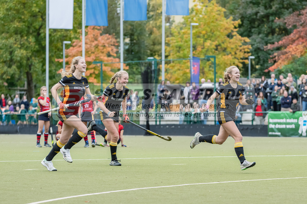 HK_20231022_105990 | Platz 3 Deutsche Meisterschaft Feld WU16 Berliner HC - Harvestehuder THC am 22.10.2023 DHC, Düsseldorf ,
