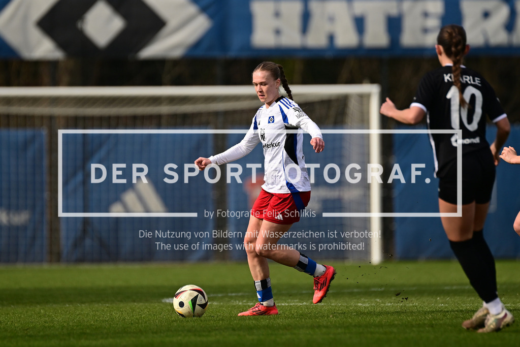 Fußball I Frauen I Saison 2024-2025 I 2. Bundesliga I 19. Spieltag I Hamburger SV - SV 67 Weinberg I 12482 | Der Sportfotograf. - Realisiert mit Pictrs.com