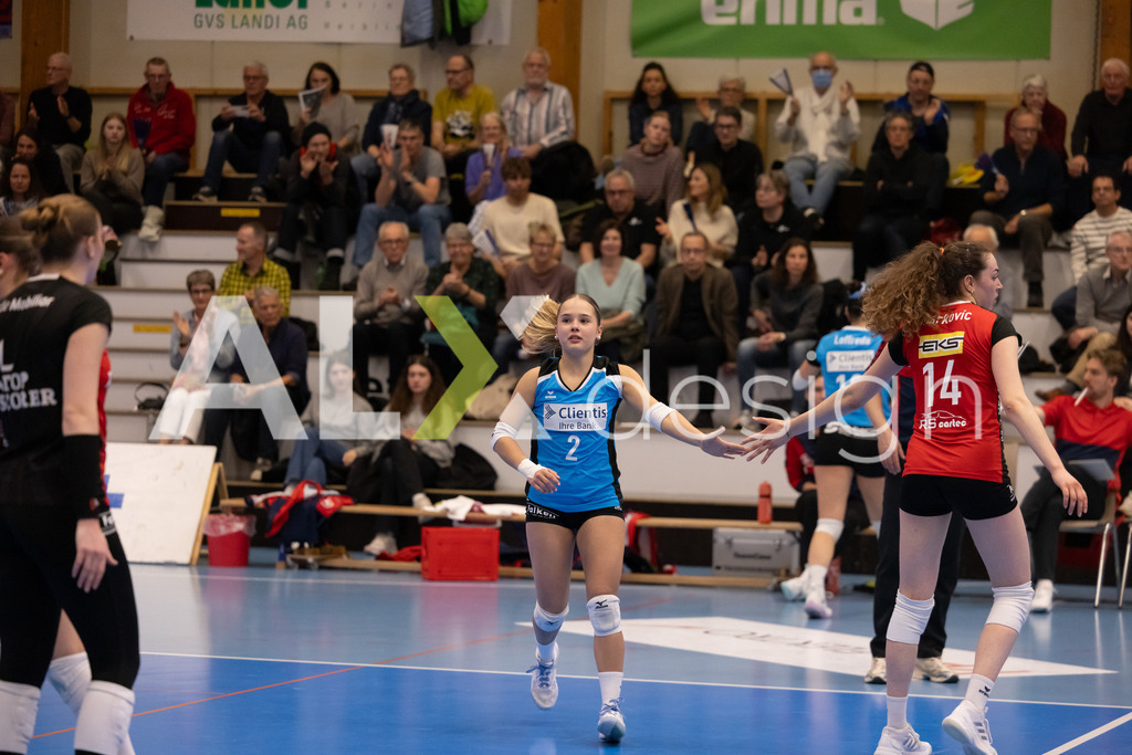 Volleyball I Frauen I Saison 2025-2026 I Volleyball NLA | Women I 1/2 Finals I  VC Kanti Schaffhausen - Sm'Aesch Pfeffingen I 18.03.2026 | 2 Kimi Schnegg (CH) (VC Kanti Schaffhausen) – Libera - Realisiert mit Pictrs.com