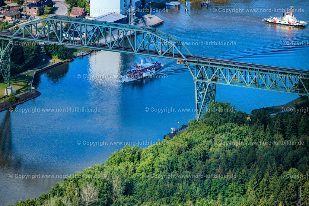 Freya Raddampfer Eisenbahnhochbrücke Hochdonn  Adler Schiffe Nord Ostsee Kanal  ELS_2956200922 | Freya Raddampfer Reederei Adler Schiffe auf den Nord Ostsee Kanal