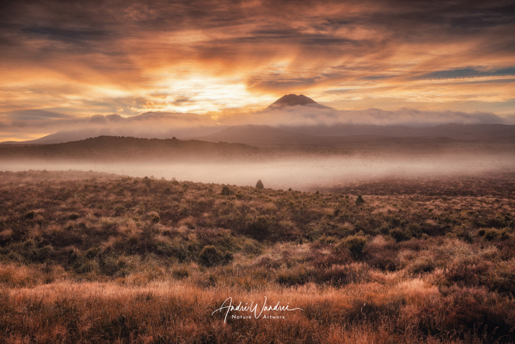 Morgennebel bei den Vulkanen | Andre Wandrei - Nature Artworx - Realisiert mit Pictrs.com