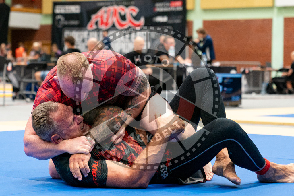 20230916PBB6341 | Fighters compete during the grappling tournement ADCC Trials (European, Middle East and African Championship) in Warsaw, Poland, on September 16, 2023.