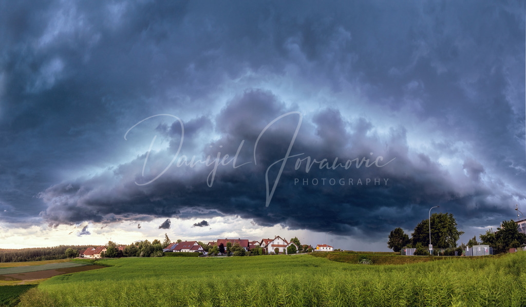 Gewitter | Starke Zelle in der Nähe von Erding