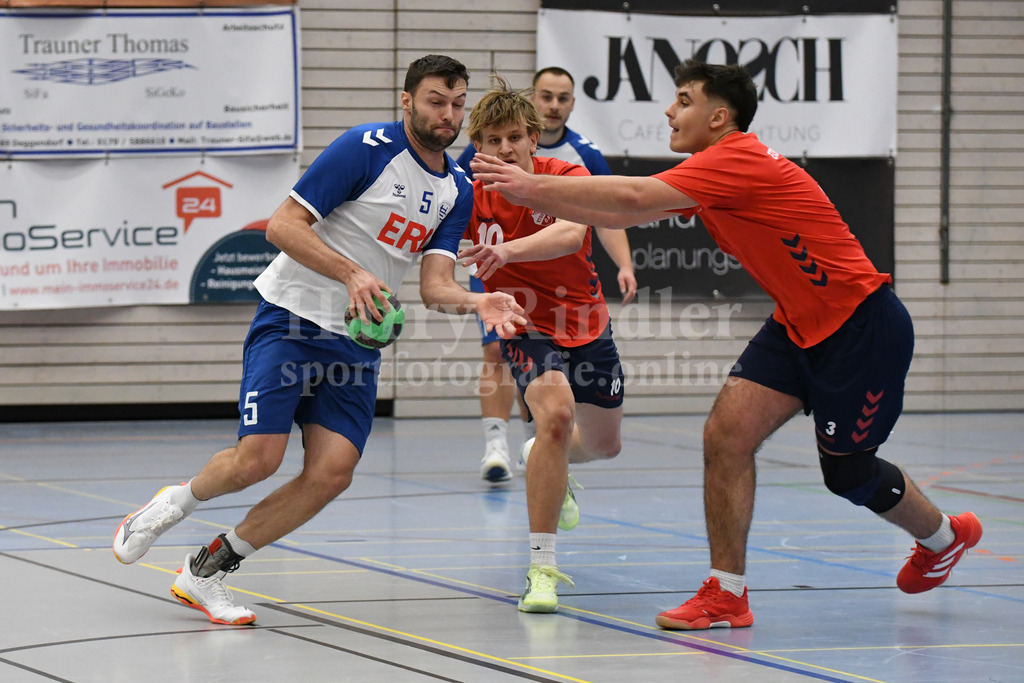 HC Deggendorf : ETSV 09 Landshut II | Michael Buchner  (HC Deggendorf  #5) - Realisiert mit Pictrs.com