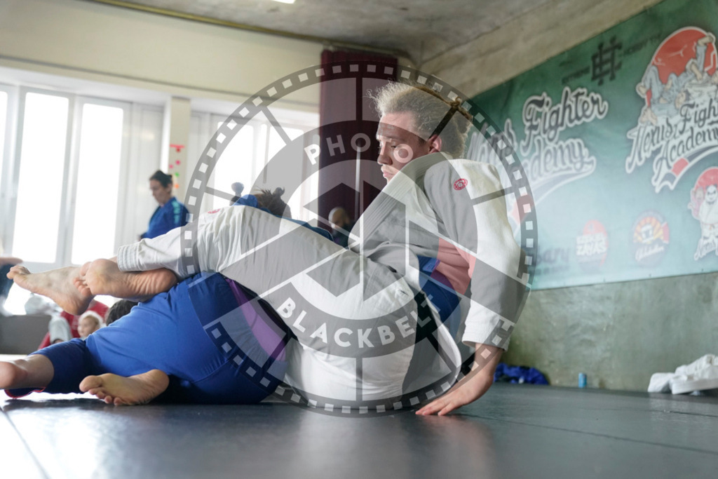 20240413PBB5904 | Fighters compete during the Grapplethon 24hours of rolling for a reason in Hamburg, Germany, on April 13, 2024.