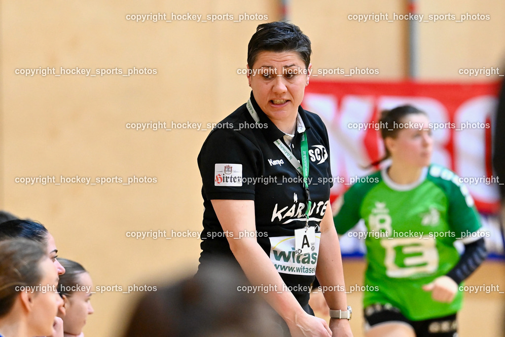 SC Ferlach Damen vs. HIB Graz 18.2.2023 | Headcoach SC Ferlach Damen Kanjugovic Iva