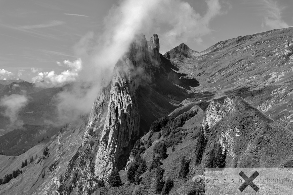 Saxerlücke 01 B/W | (Switzerland/Schweiz)