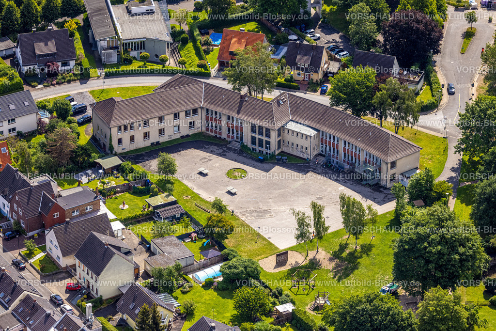 Werl220600696 | Luftbild, Paul-Gerhardt-Schule, Werl, Soester Boerde, Nordrhein-Westfalen, Deutschland
