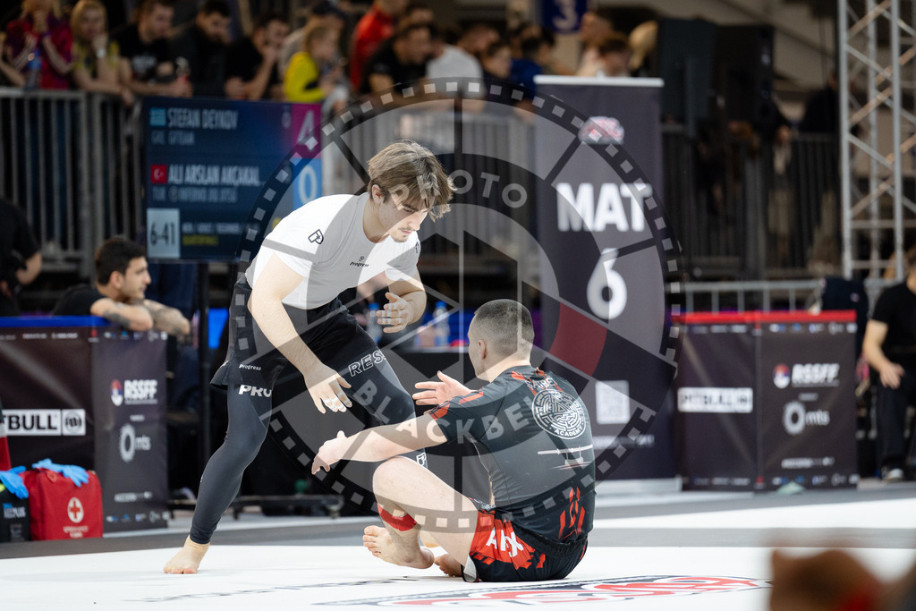 20260214PBB0303 | Fighters compete during the ADCC European Trials  competition day 1 in Belgrade, Serbia, on February 14, 2026.