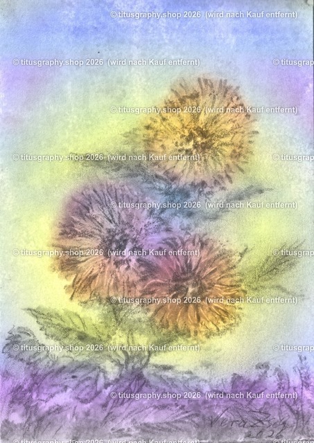 Asterngruß Variation 32 | Zeichnung von Vera Zschecked exclusiv auf titusgraphy.eu - Realisiert mit Pictrs.com
