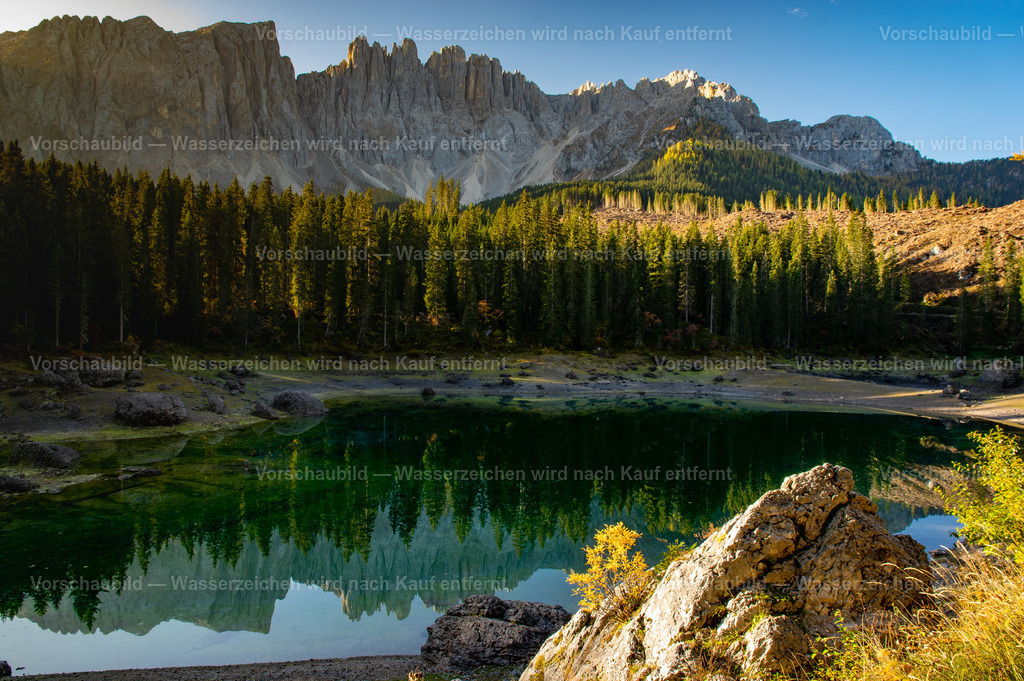 Karersee in den Dolomiten | Südtirol, italien - Realisiert mit Pictrs.com