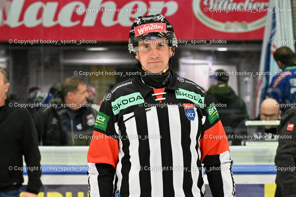 EC IDM WÄRMEPUMPEN VSV vs. HCB Südtirol Alperia | NAGY ATTILA Referee, EC IDM WÄRMEPUMPEN VSV vs. HCB Südtirol Alperia, EC IDM WÄRMEPUMPEN VSV vs. HCB Südtirol Alperia am 28.12.2025 in Villach (Stadthalle Villach), Austria, (Photo by Bernd Stefan)