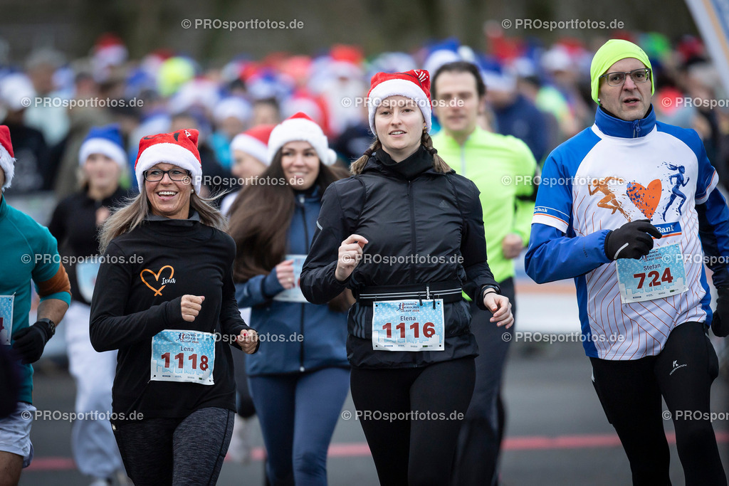 Bonner Nikolauslauf in Bonn, 08.12.2024 | Impressionen vom Bonner Nikolauslauf am 08.12.2024 in Bonn (Freizeitpark Rheinaue). Foto: BEAUTIFUL SPORTS/Axel Kohring