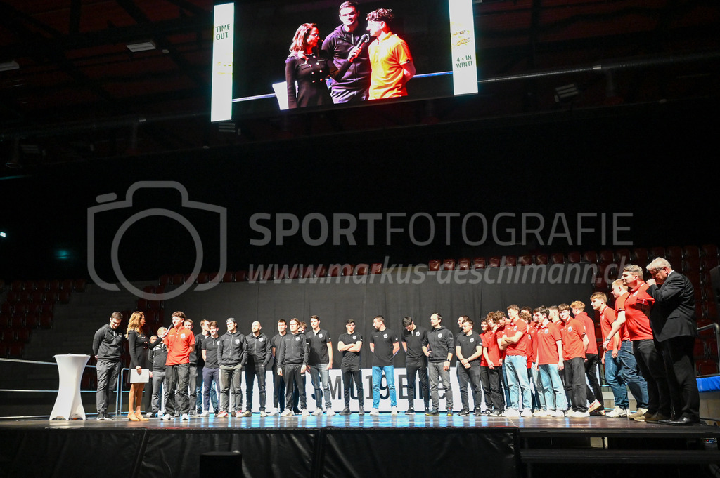 Winterthurer Sportehrung - 23. Februar 2023 | Winterthurer Sportehrung
AXA Arena, Winterthur
Pfadi Winterhur NLA und U19 Elite (Handball).
Bild: Sportfotografie Markus Aeschimann | www.markus-aeschimann.ch - Realisiert mit Pictrs.com