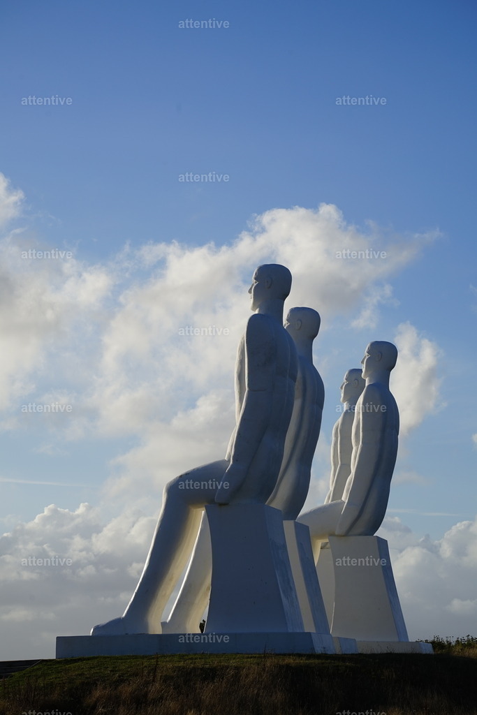 Mennesket ved havet | Dänemark, Esbjerg - Realisiert mit Pictrs.com