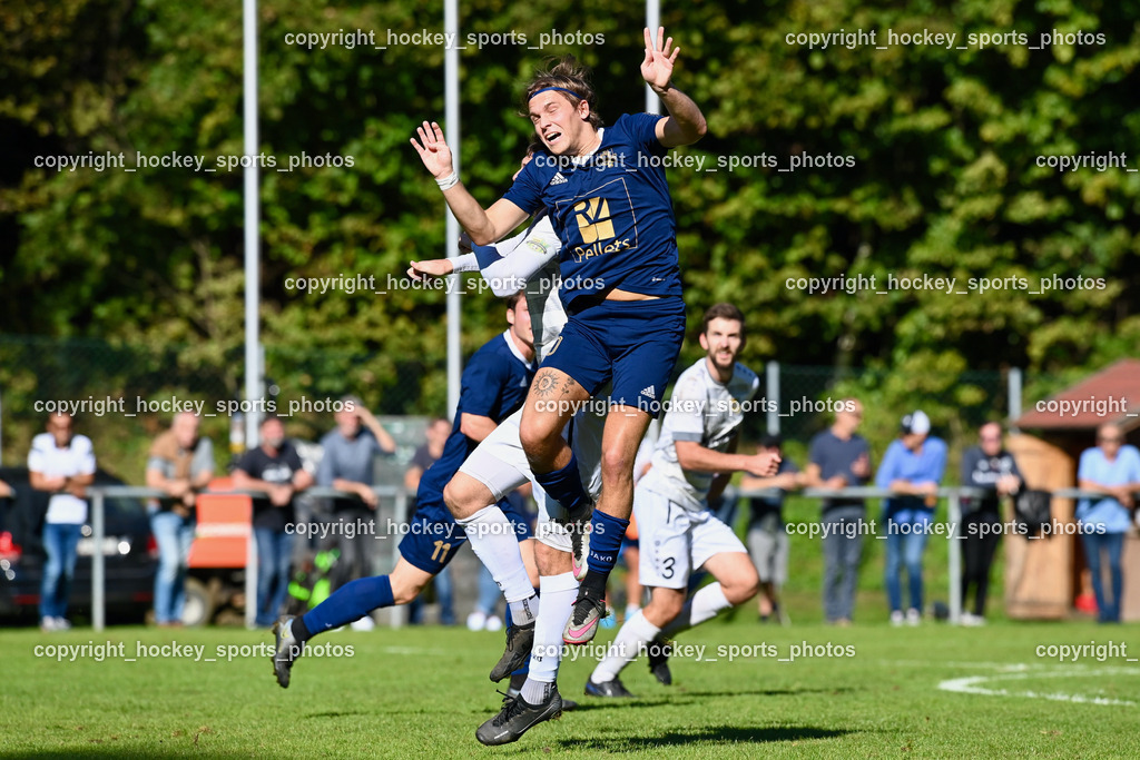 ATUS Velden vs. ASKÖ Köttmannsdorf 7.10.2023 | #10 Lukas Lausegger ATUS Velden, ATUS Velden vs. ASKÖ Köttmannsdorf 7.10.2023, ATUS Velden vs. ASKÖ Köttmannsdorf am 07.10.2023 in Velden (Wald Arena Velden), Austria, (Photo by Bernd Stefan)