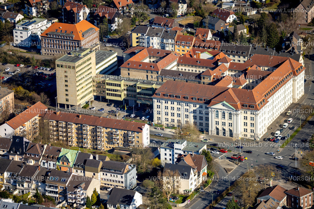 Hagen250302370 | Luftbild, Landgericht, Altenhagen, Hagen, Ruhrgebiet, Nordrhein-Westfalen, Deutschland