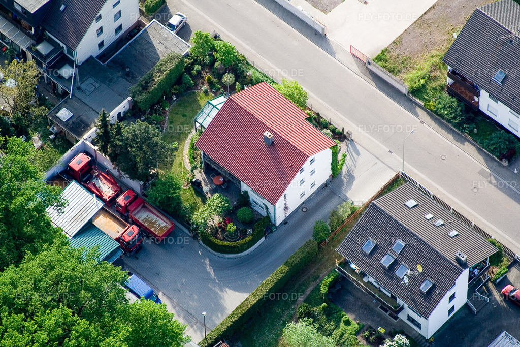 Luftbild: Elsässerstr in Kandel im Bundesland Rheinland-Pfalz in Deutschland. Foto: IMG_1897.jpg vom 14.05.2006 durch Werner Riehm/FLY-FOTO.de
