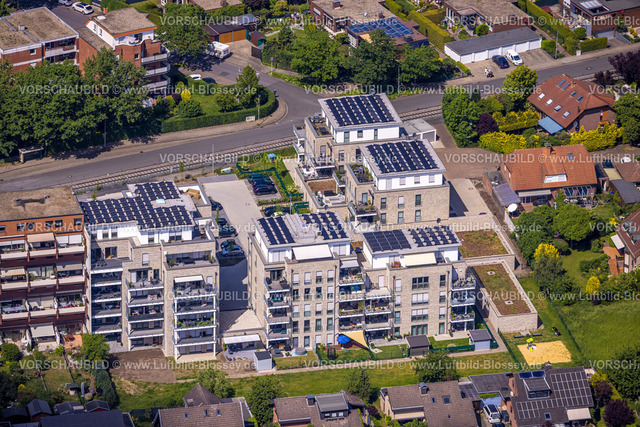 Hamm220504295 | Luftbild, Baustelle und Neubau Wohnanlage Augenweide, Eigentumswohnungen und Penthäuser, Alter Papenweg Ecke Grenzweg, Uentrop, Hamm, Ruhrgebiet, Nordrhein-Westfalen, Deutschland